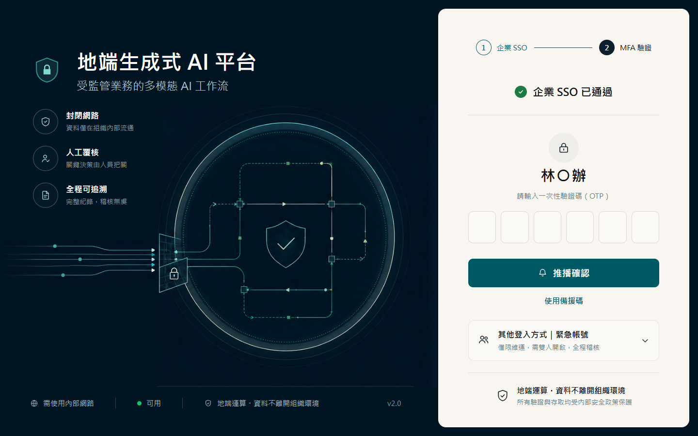 G01 多因素驗證 桌機版截圖